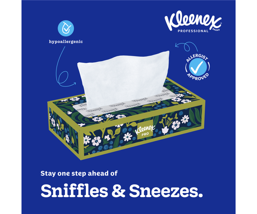 Kleenex® Comfort Touch™ 2-Ply Facial Tissue (100 Tissues/Box, 36